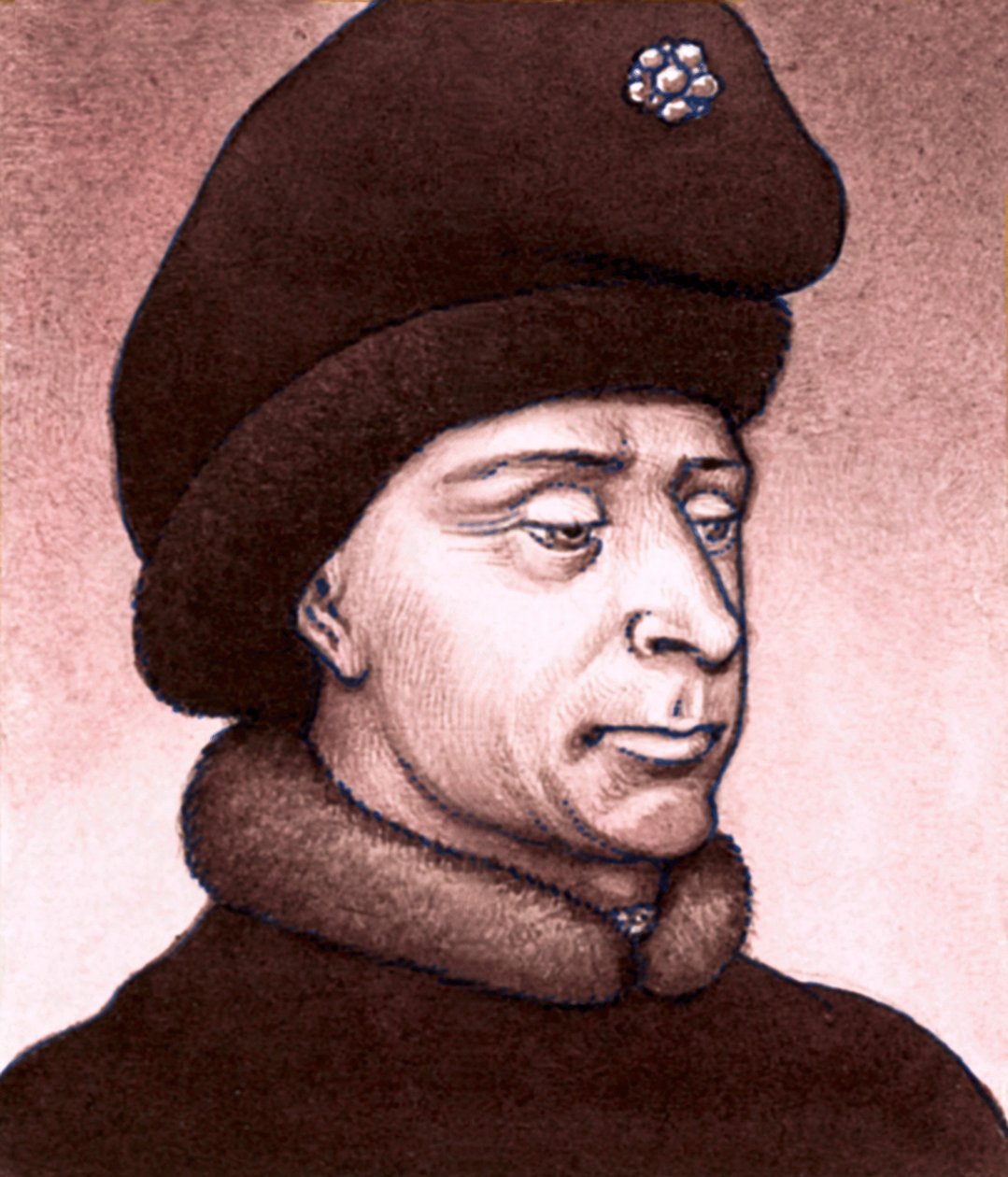 Jan Nieustraszony, książę Burgundii autorstwa Pat (1907 95) Nicolle