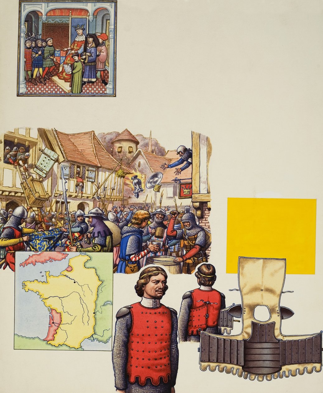 Wojna stuletnia autorstwa Pat (1907 95) Nicolle