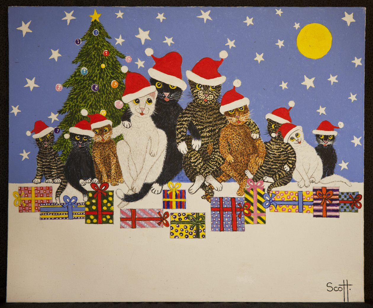 Christmas Crackers, 2016 r. autorstwa Pat Scott