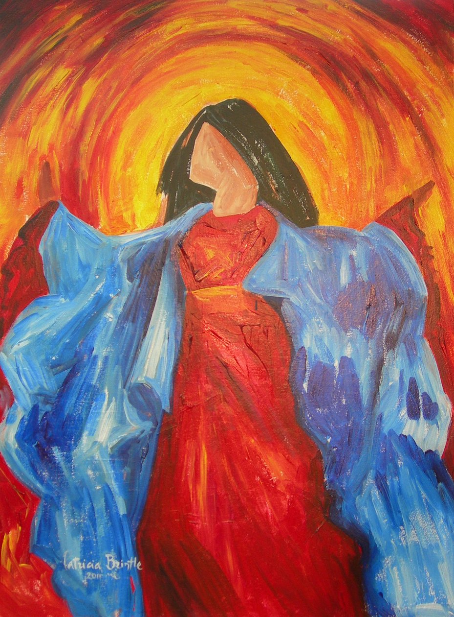Luminosity, 2011 (akryl na płótnie) autorstwa Patricia Brintle