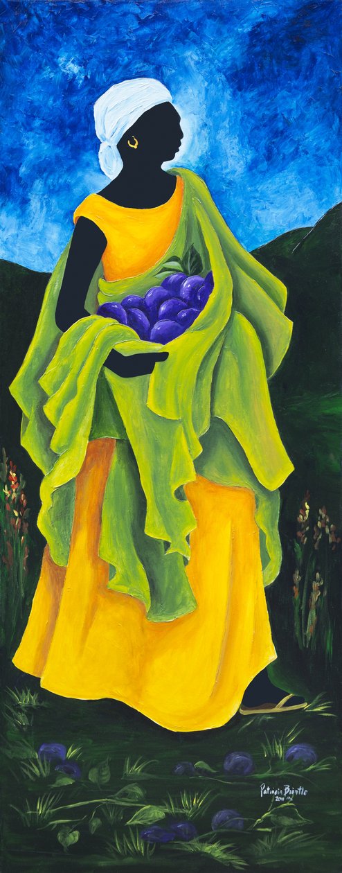 sezon Cayemite, 2011, (akryl na płótnie) autorstwa Patricia Brintle