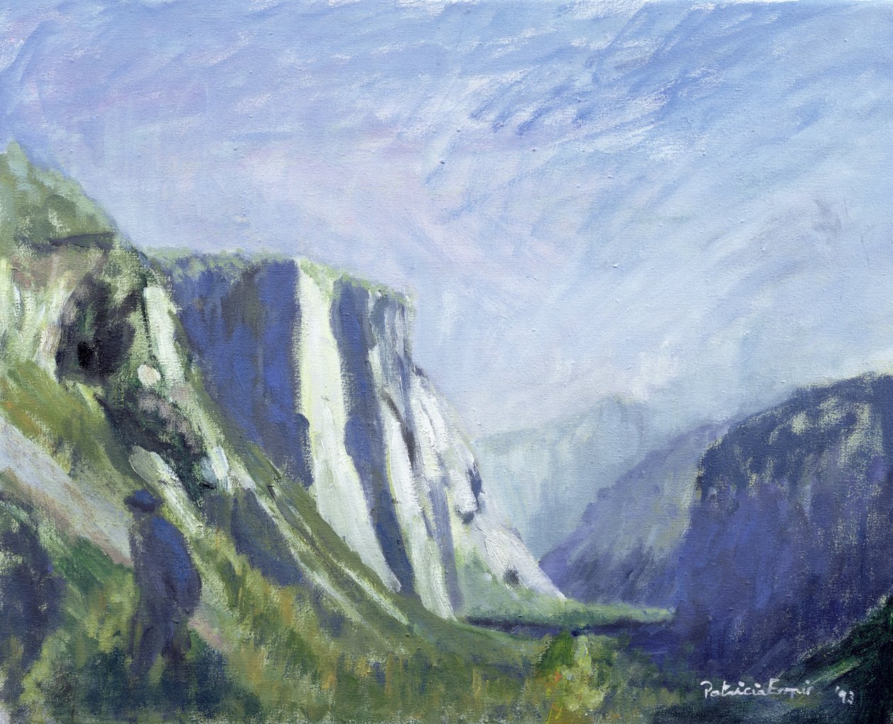 El Capitan, Park Narodowy Yosemite, 1993 autorstwa Patricia Espir