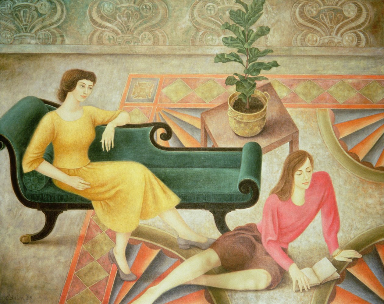 Nastoletnia córka, 1989 autorstwa Patricia OBrien