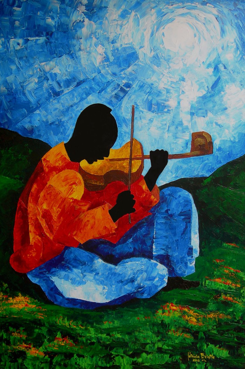 Powietrze na strunie G, 2012 autorstwa Patricia Brintle