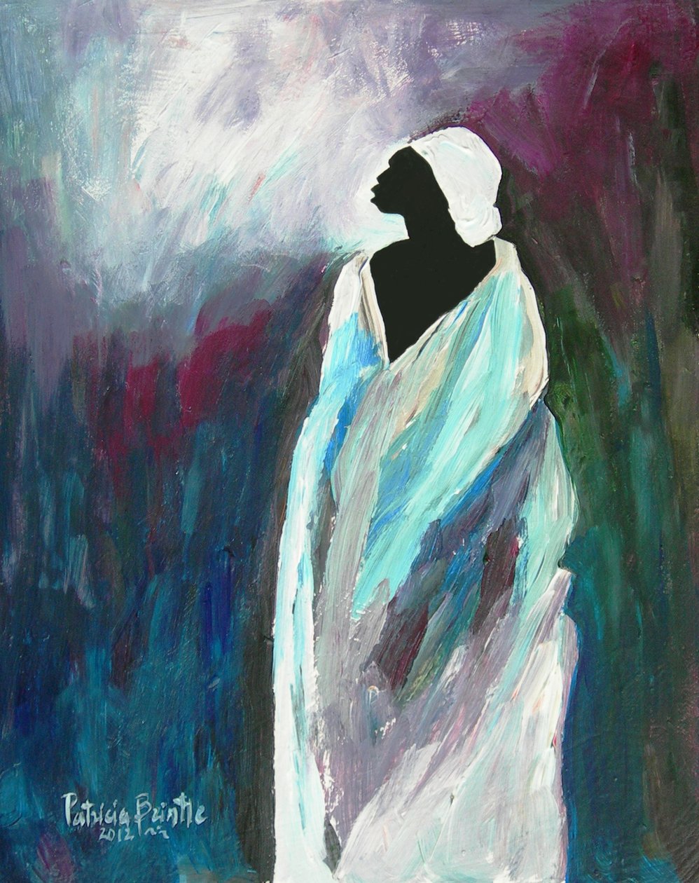 Obraz idealny wieczór, 2012 autorstwa Patricia Brintle