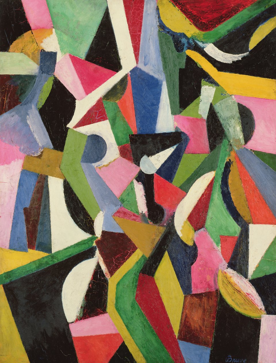 Kompozycja I, 1916 autorstwa Patrick Henry Bruce