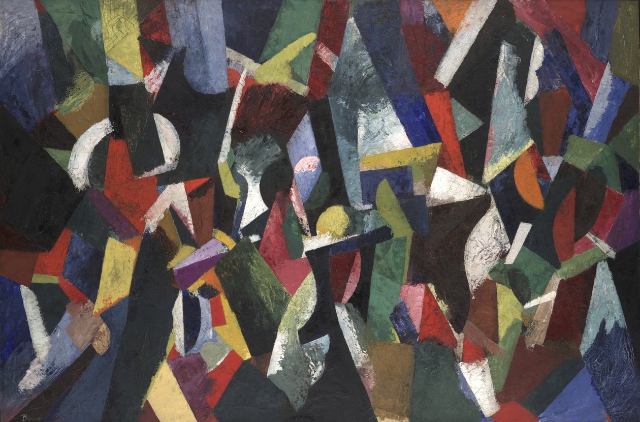 Kompozycja IV, 1916 autorstwa Patrick Henry Bruce
