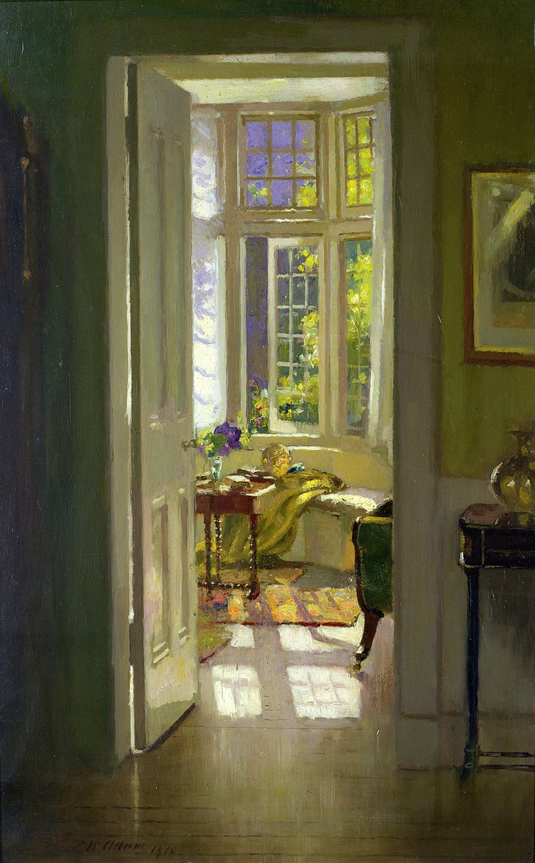 Wnętrze, rano autorstwa Patrick William Adam