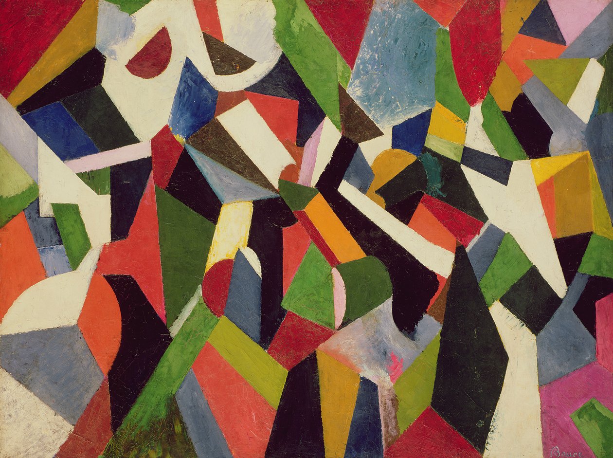 Kompozycja II, ok. 1916 autorstwa Patrick Henry Bruce