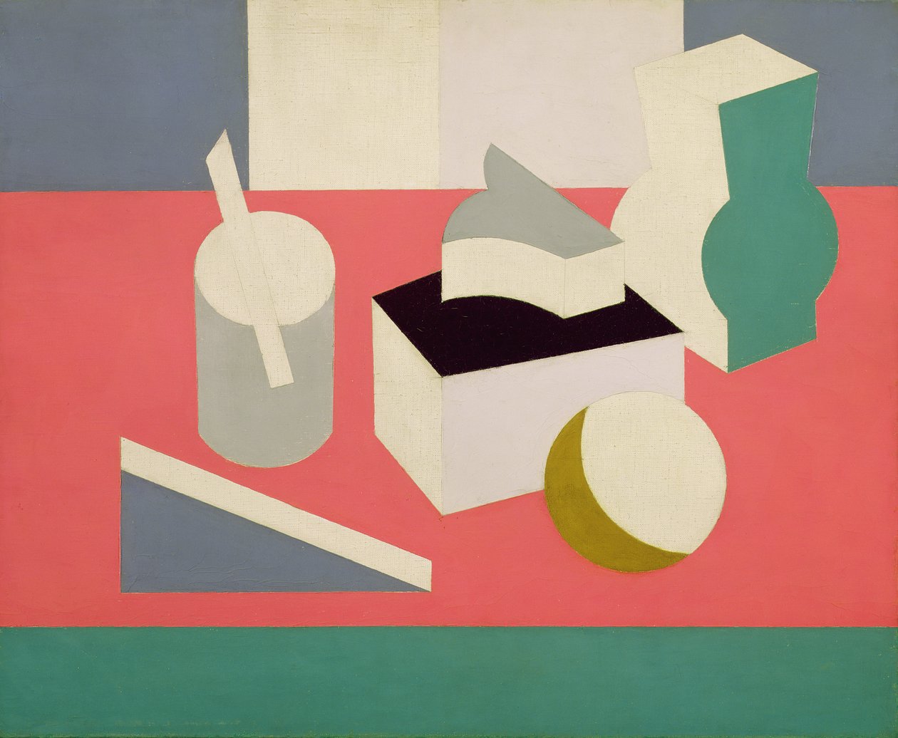 Peinture Nature Morte, 1919 (olej i ołówek na płótnie) autorstwa Patrick Henry Bruce