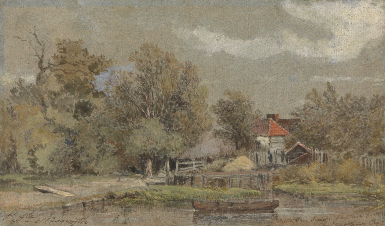 Battersea Fields, namalowane dla Charlesa Matthewsa, Esq. autorstwa Patrick Nasmyth