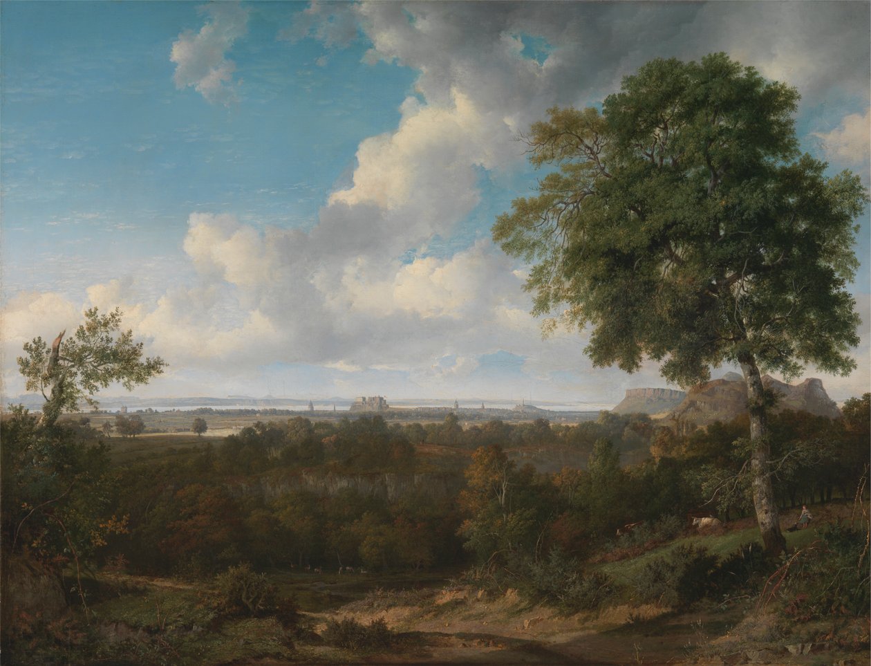 Edynburg z Braids autorstwa Patrick Nasmyth