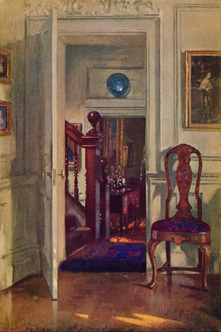 Wnętrze w Hove, XIX w. autorstwa Patrick William Adam