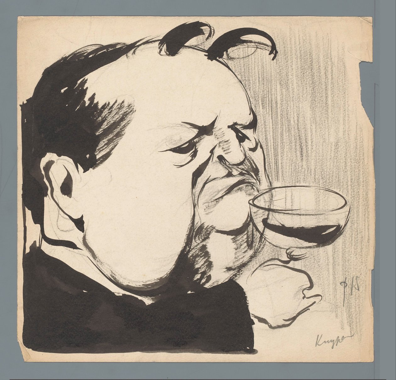 Abrahama Kuipera autorstwa Patricq Kroon (signed by artist)