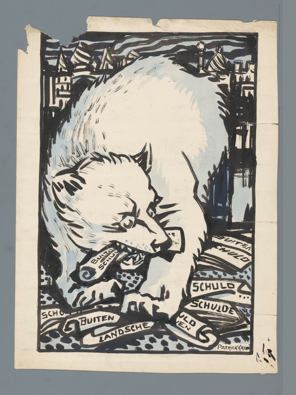 Rosyjskie piwo autorstwa Patricq Kroon (signed by artist)