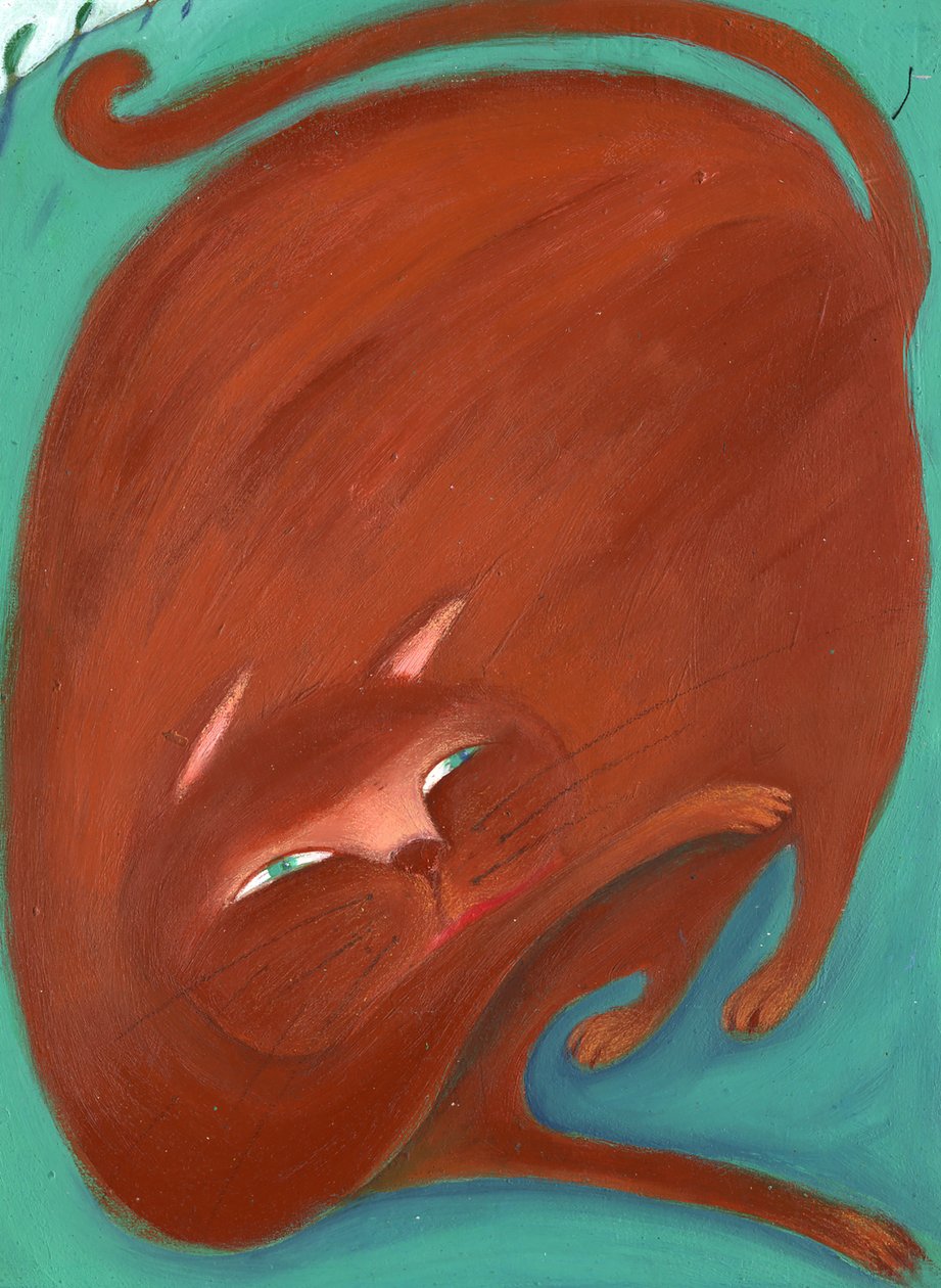 Periwinkle Hen autorstwa Patrizia La Porta