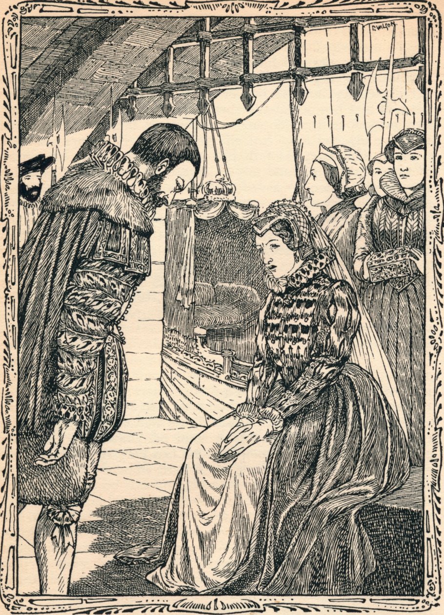 Elżbieta przy Bramie Zdrajców, 1902 autorstwa Patten Wilson