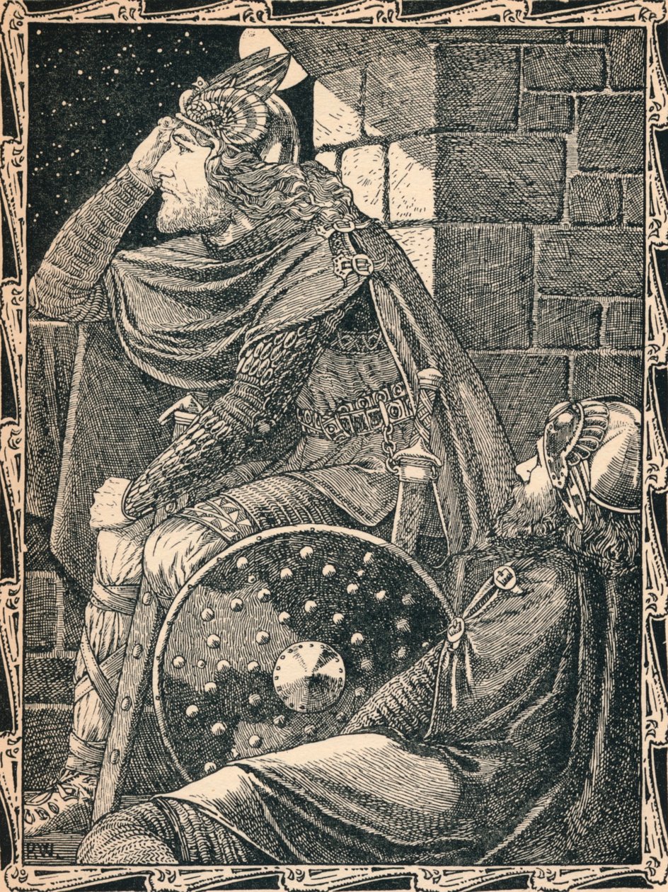 Hereward Wake at Ely, 1902 autorstwa Patten Wilson