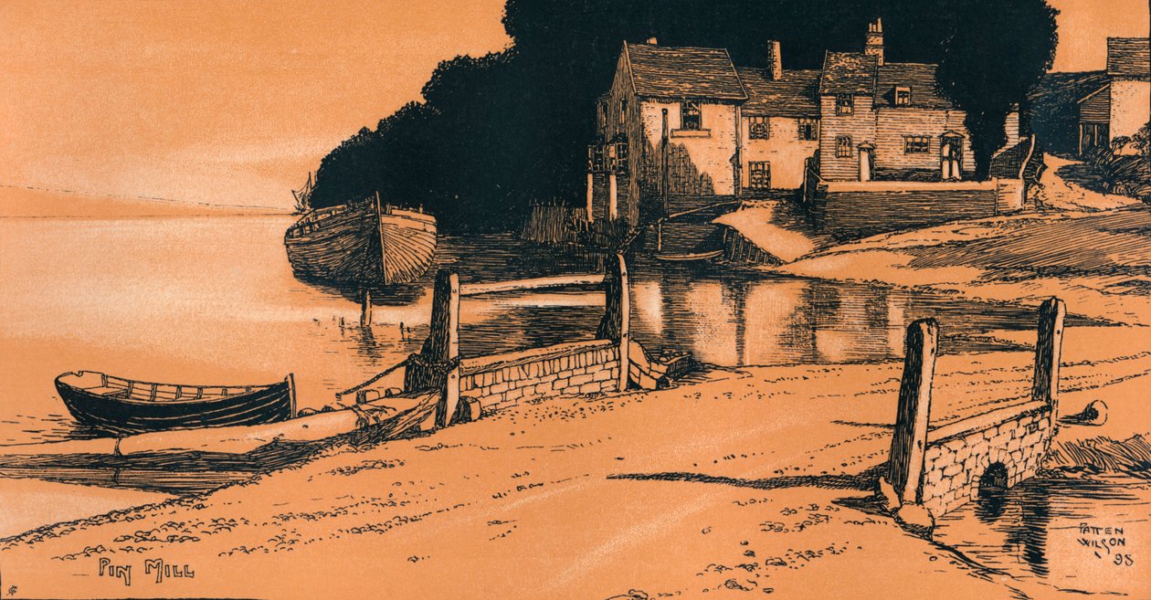 Pin Mill, 1895 autorstwa Patten Wilson