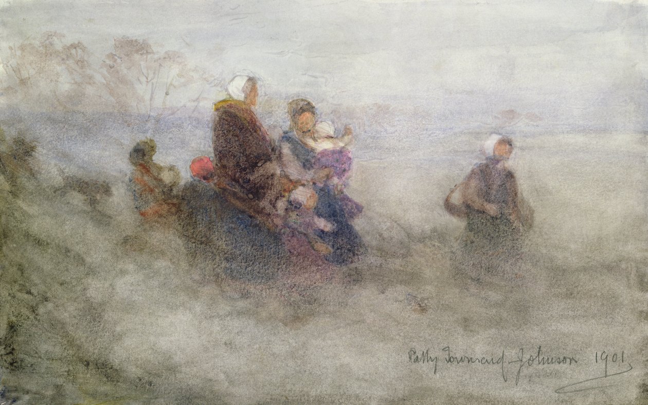 Podróż powrotna, 1901 autorstwa Patty Townsend Johnson
