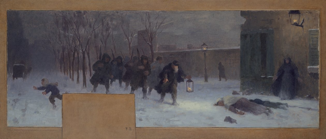 Poszukiwanie rannych autorstwa Paul Albert Baudouin