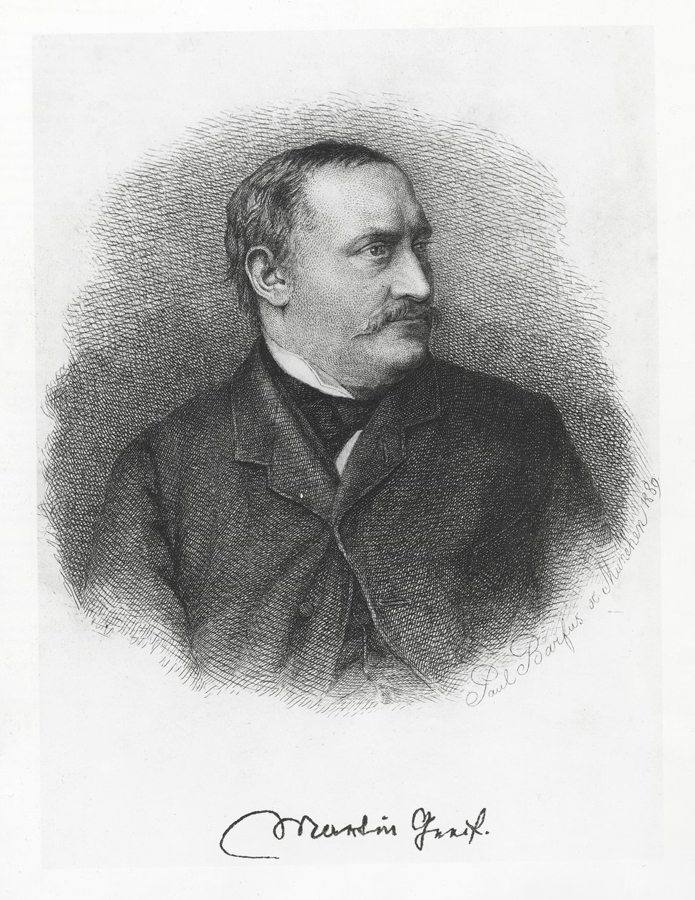 Martin Greif autorstwa Paul Barfus