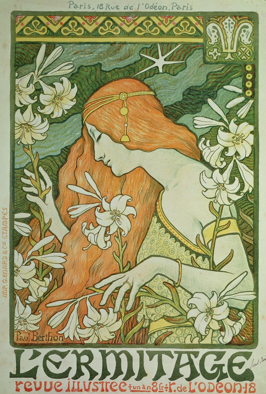 Pustelnia autorstwa Paul Berthon