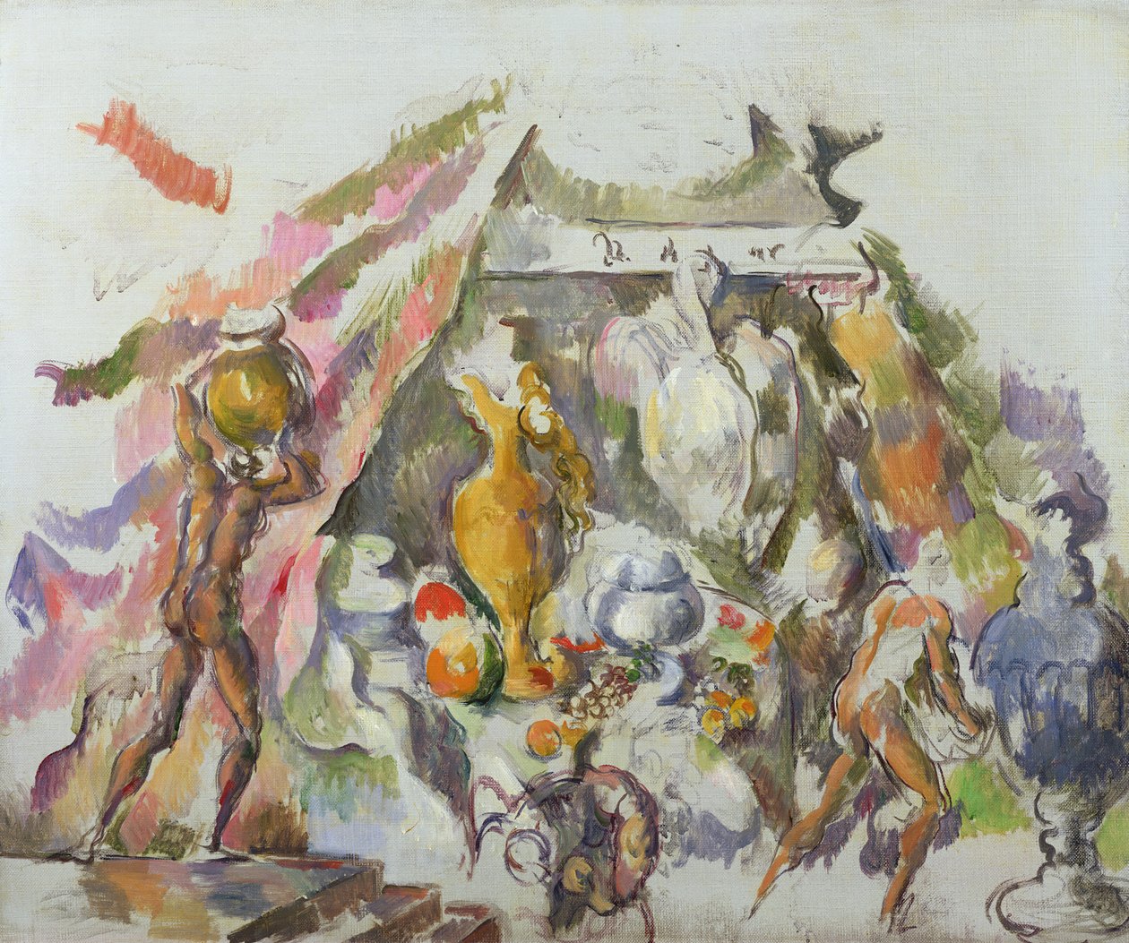 Przygotowania do bankietu, ok. 1890 r. autorstwa Paul Cézanne