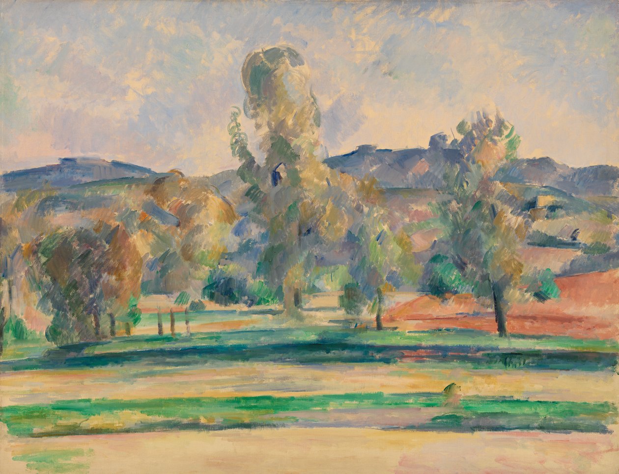 Jesienny krajobraz, 1883-85 autorstwa Paul Cézanne