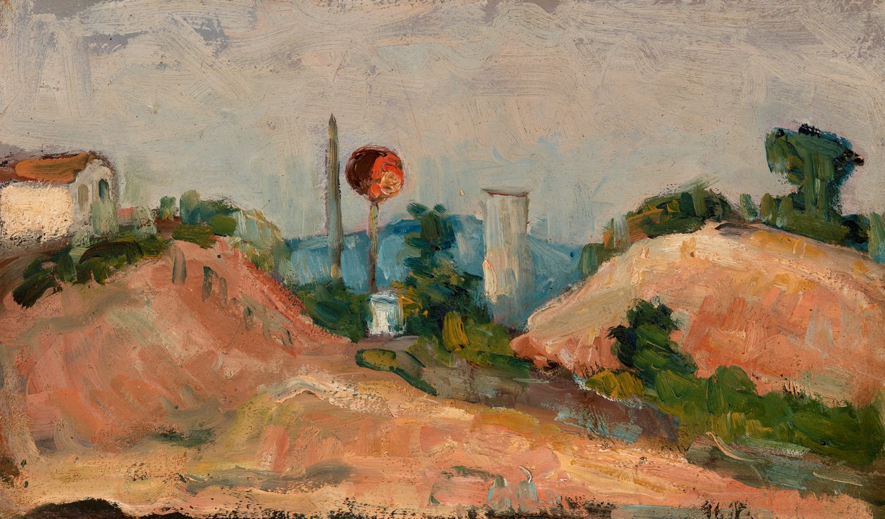 Kąpiących się, 1902-04 autorstwa Paul Cézanne