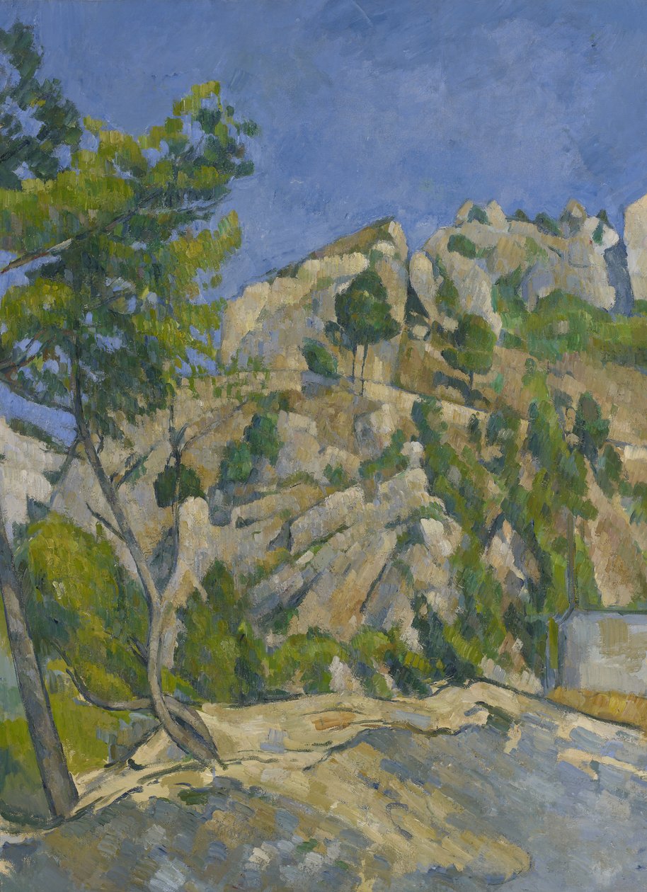 Dno wąwozu, ok.1879 autorstwa Paul Cézanne