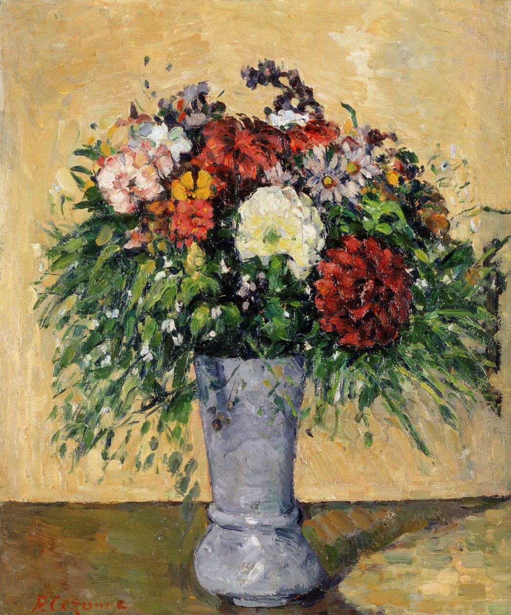 Bukiet kwiatów w wazonie, ok. 1877 autorstwa Paul Cézanne