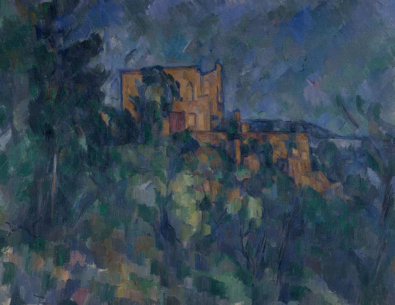 Czarny Zamek autorstwa Paul Cézanne
