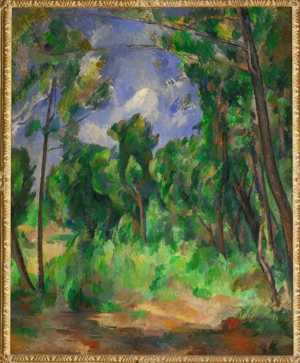 Clearing autorstwa Paul Cézanne