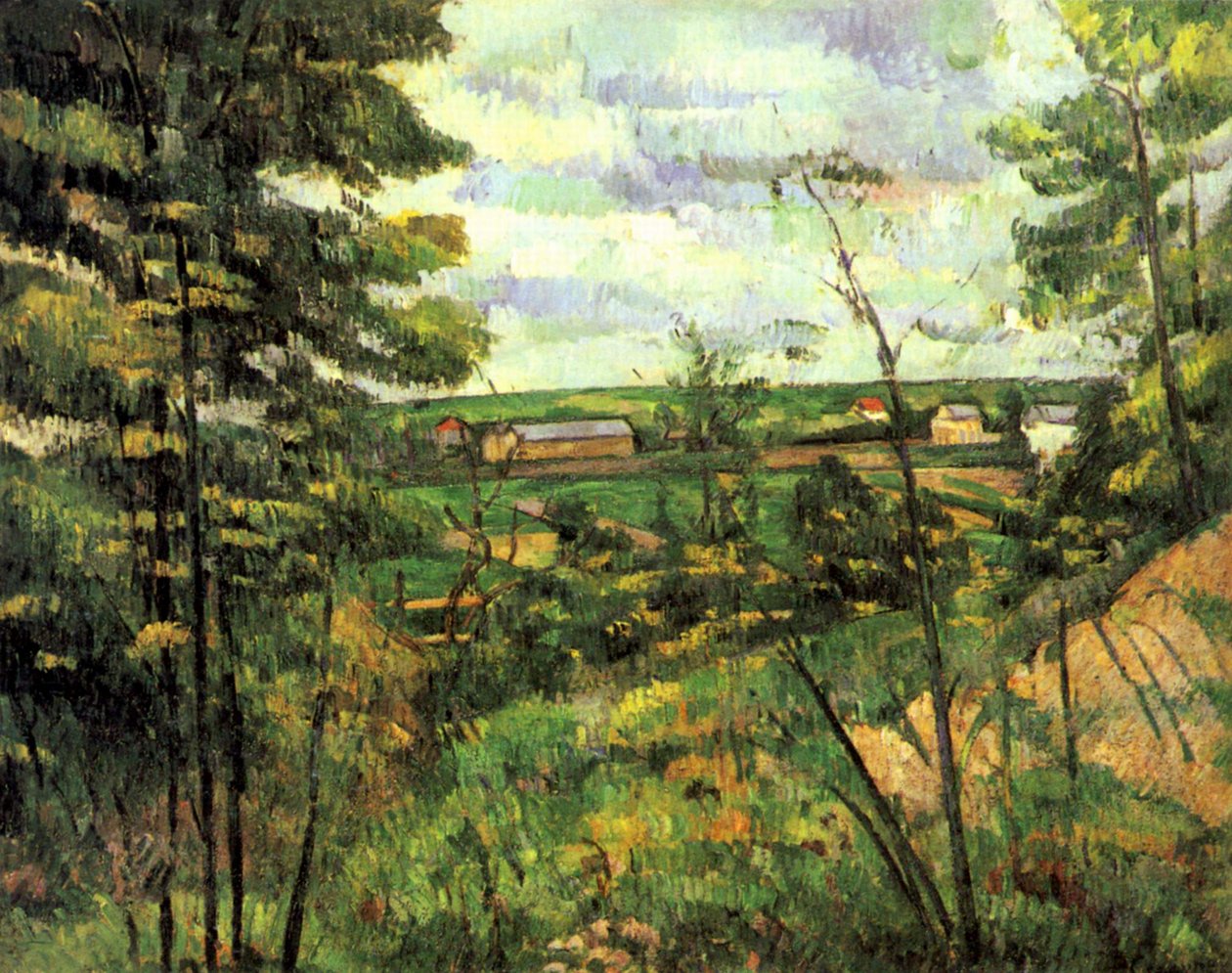 Dolina Oise autorstwa Paul Cézanne