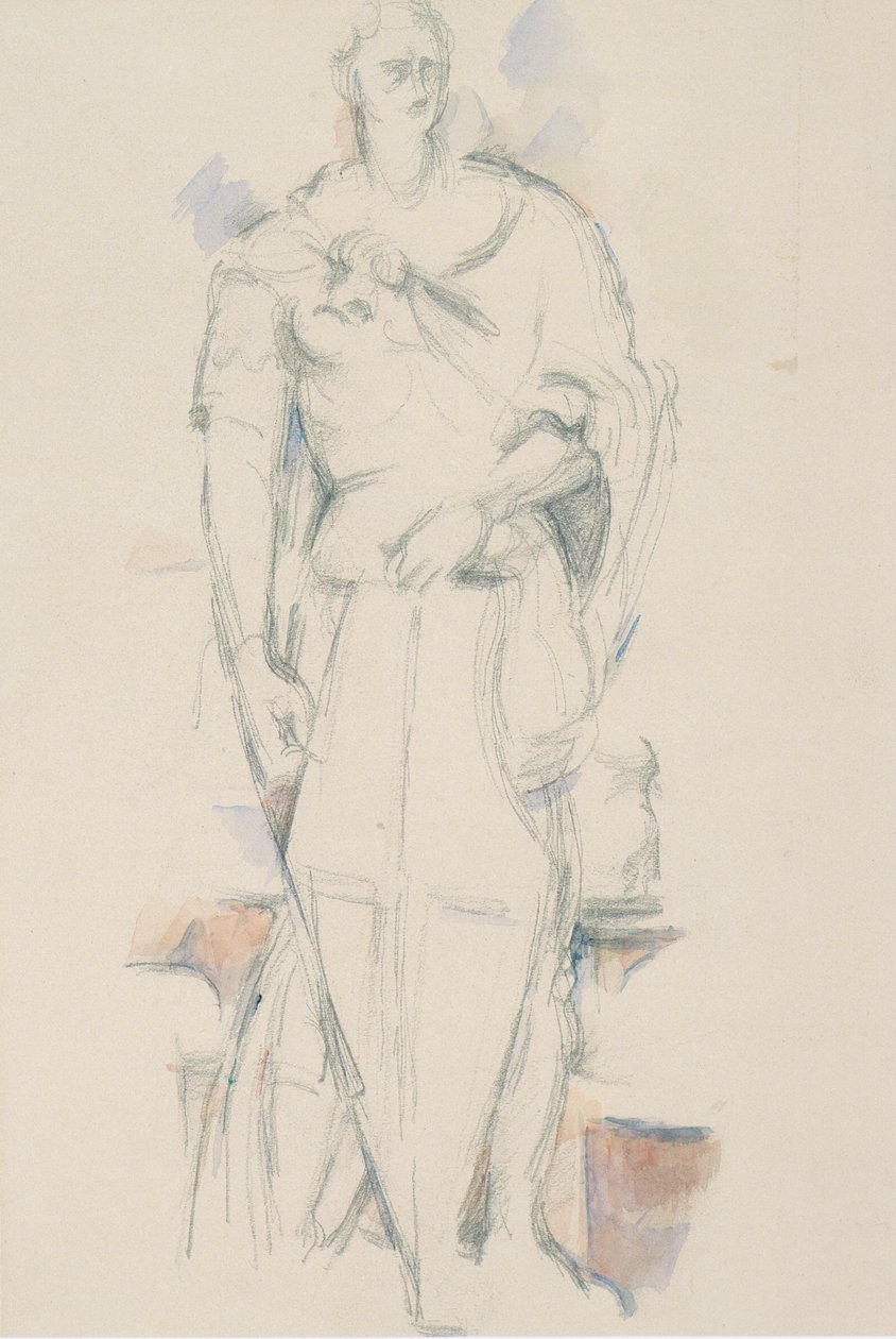 Św. Jerzy według Donatello autorstwa Paul Cézanne