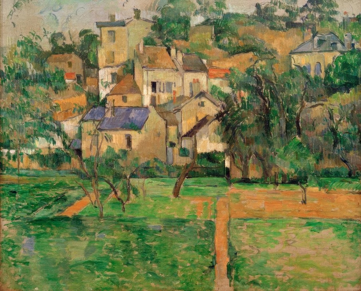 Pustelnia, Pontoise autorstwa Paul Cézanne