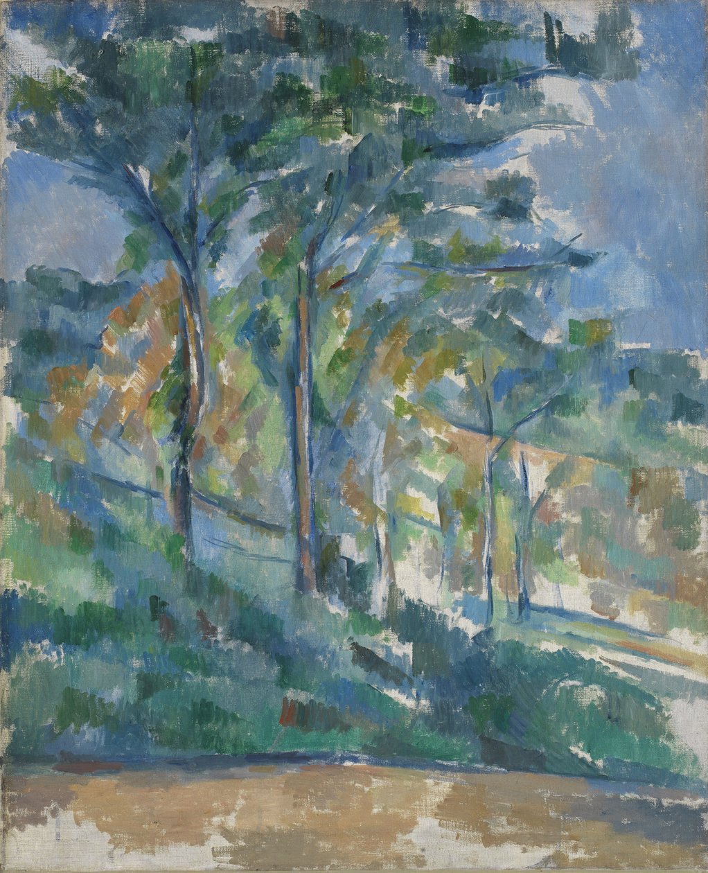 Krajobraz, ok. 1900 autorstwa Paul Cézanne