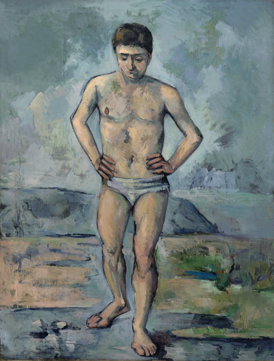 Wielki Kąpiący autorstwa Paul Cézanne
