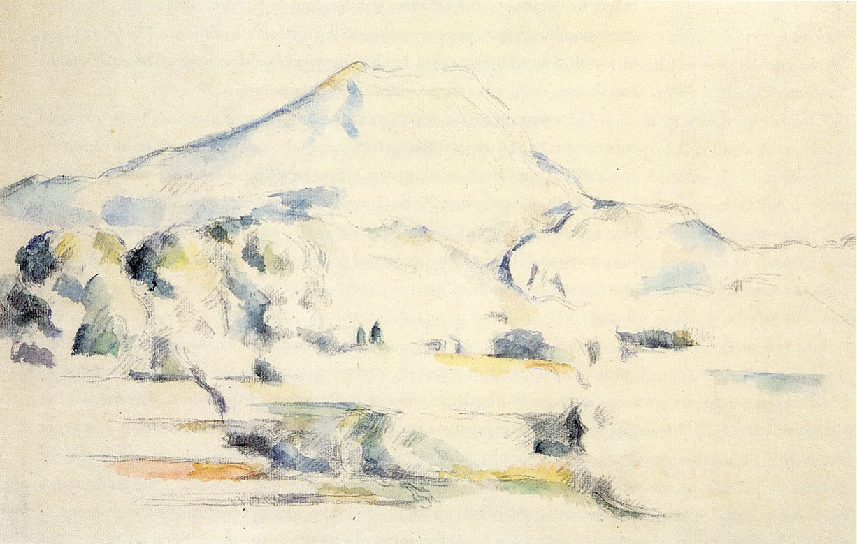 Mont Sainte-Victoire autorstwa Paul Cézanne