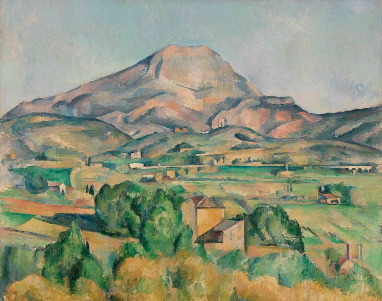 Góra Sainte-Victoire, 1892-95 autorstwa Paul Cézanne