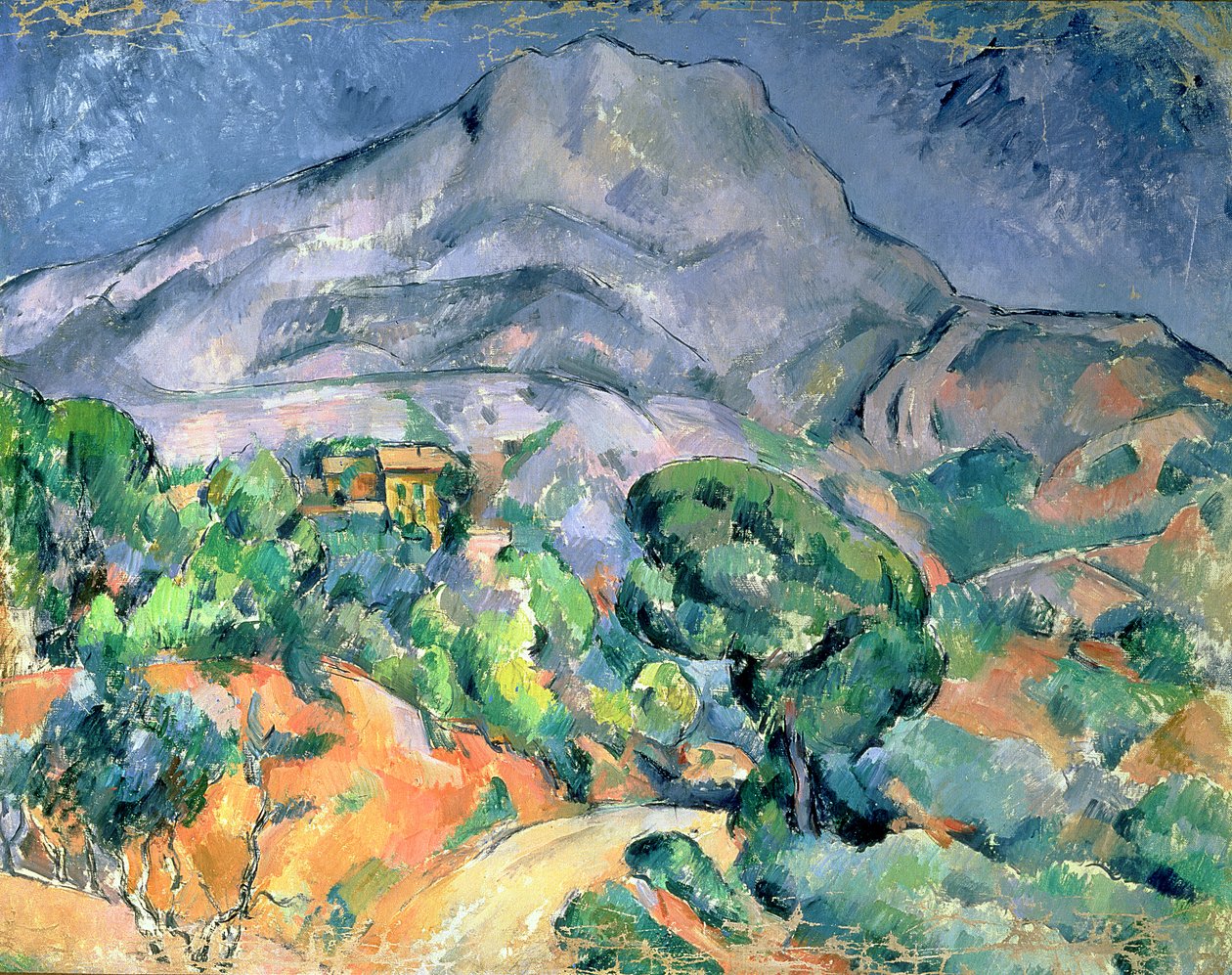 Mont Sainte-Victoire, 1900 autorstwa Paul Cézanne