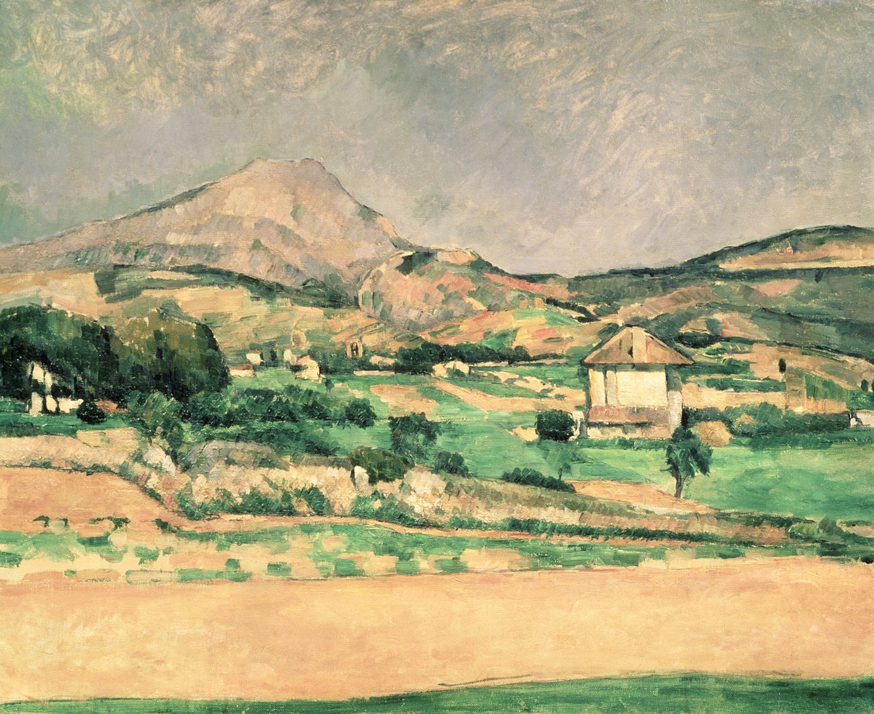 Góra Sainte-Victoire, ok. 1882-85 autorstwa Paul Cézanne
