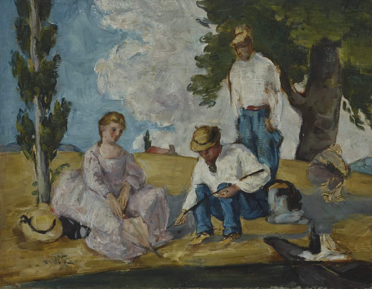 Bonaparte przed sfinksem autorstwa Paul Cézanne