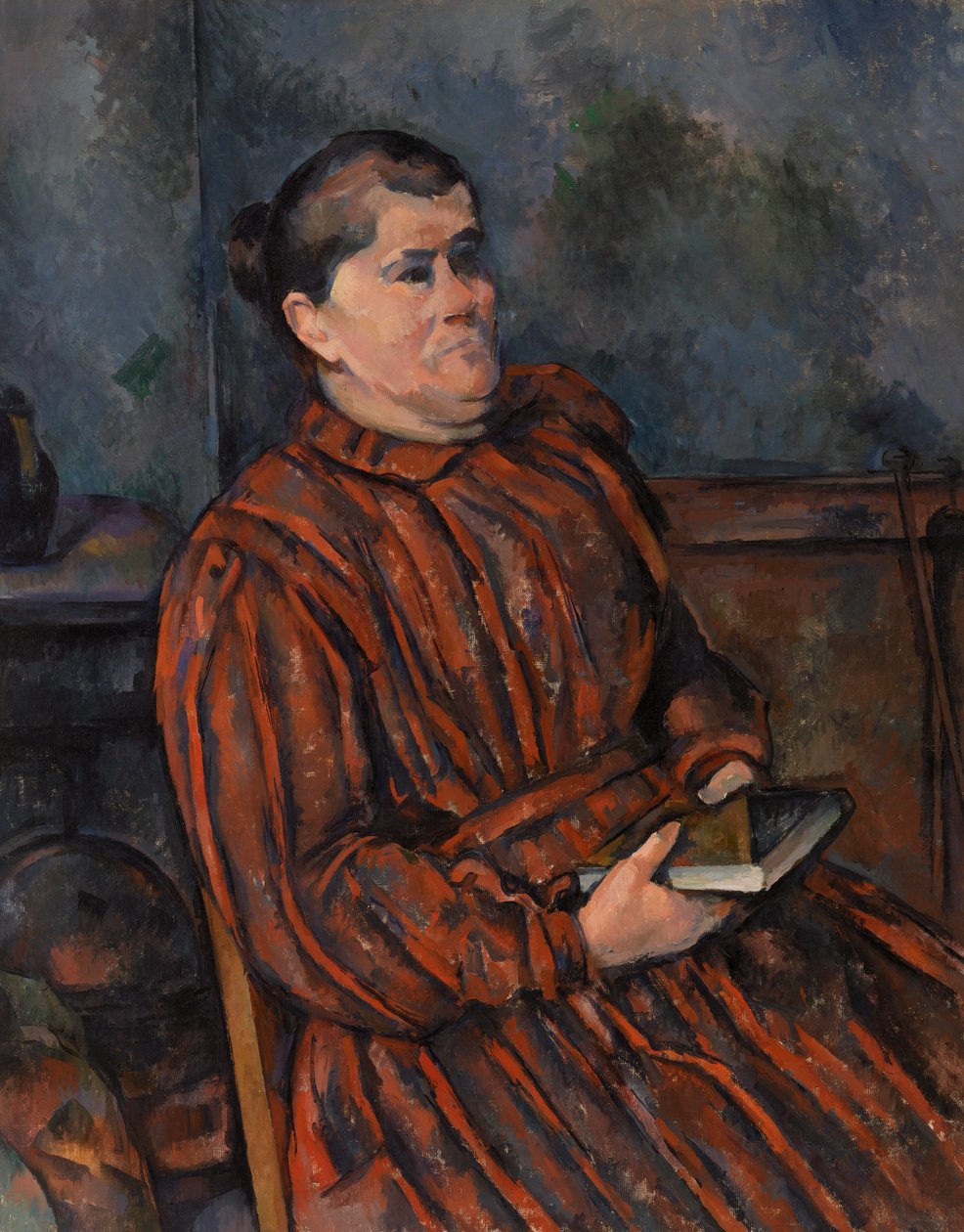 Portret kobiety autorstwa Paul Cézanne
