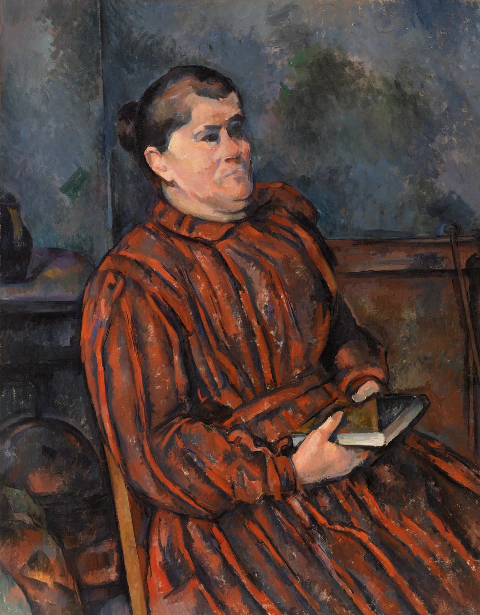 Portret kobiety, ok.1898 autorstwa Paul Cézanne