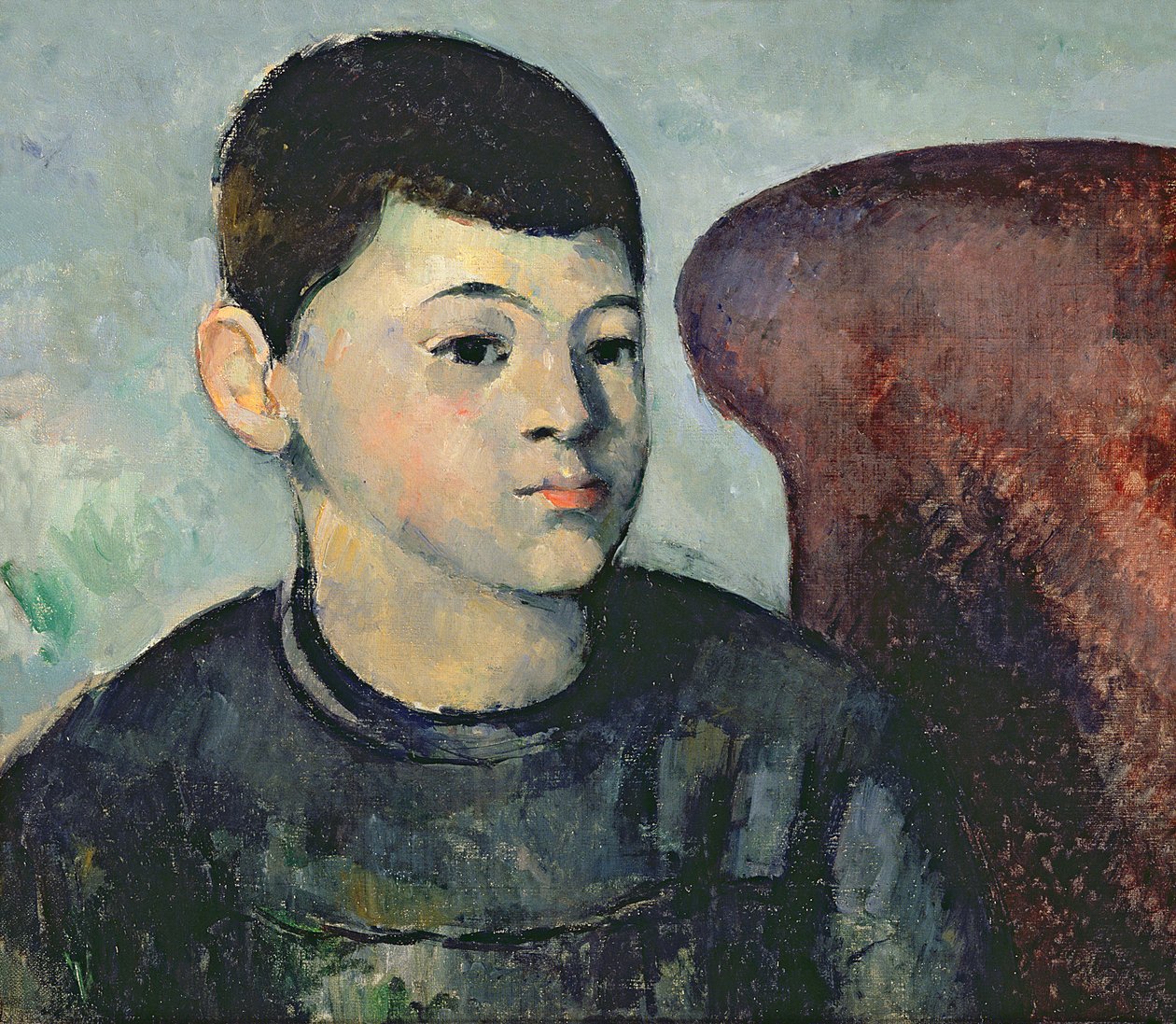 Portret syna artysty, 1881-82 (patrz też 287554) autorstwa Paul Cézanne