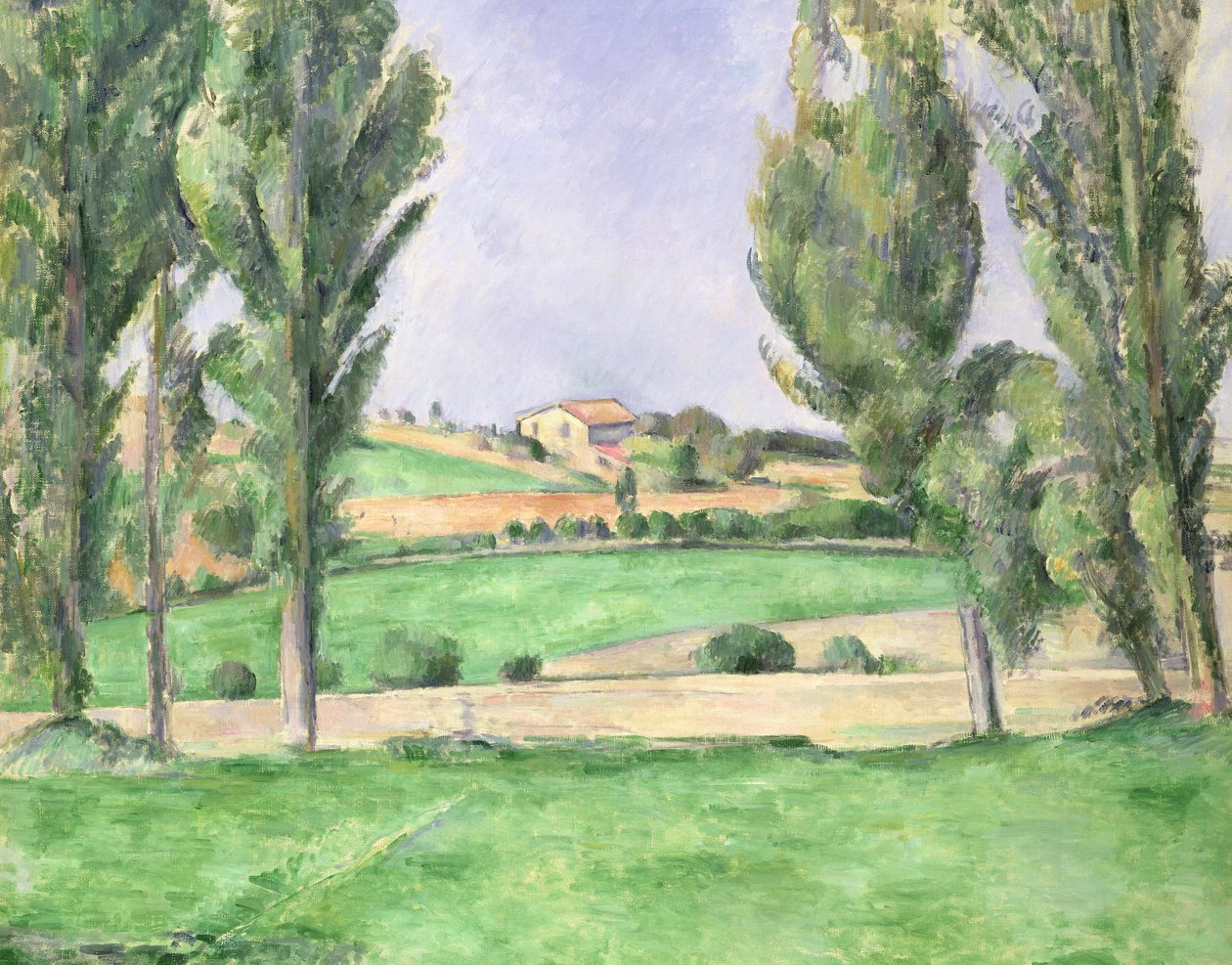 Krajobraz prowansalski, ok. 1885-87 autorstwa Paul Cézanne