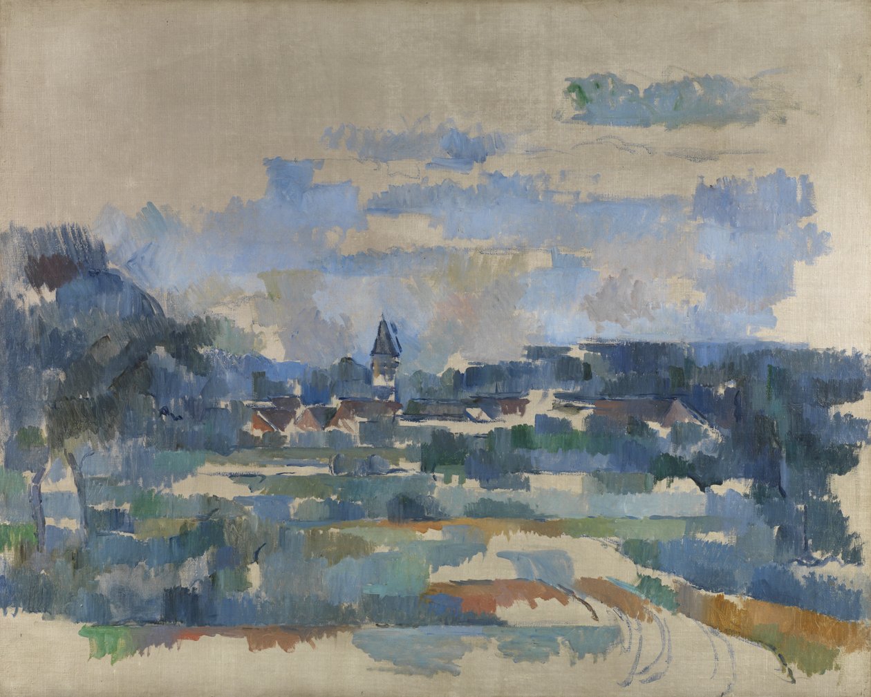 Obracająca się droga, 1902-06 autorstwa Paul Cézanne