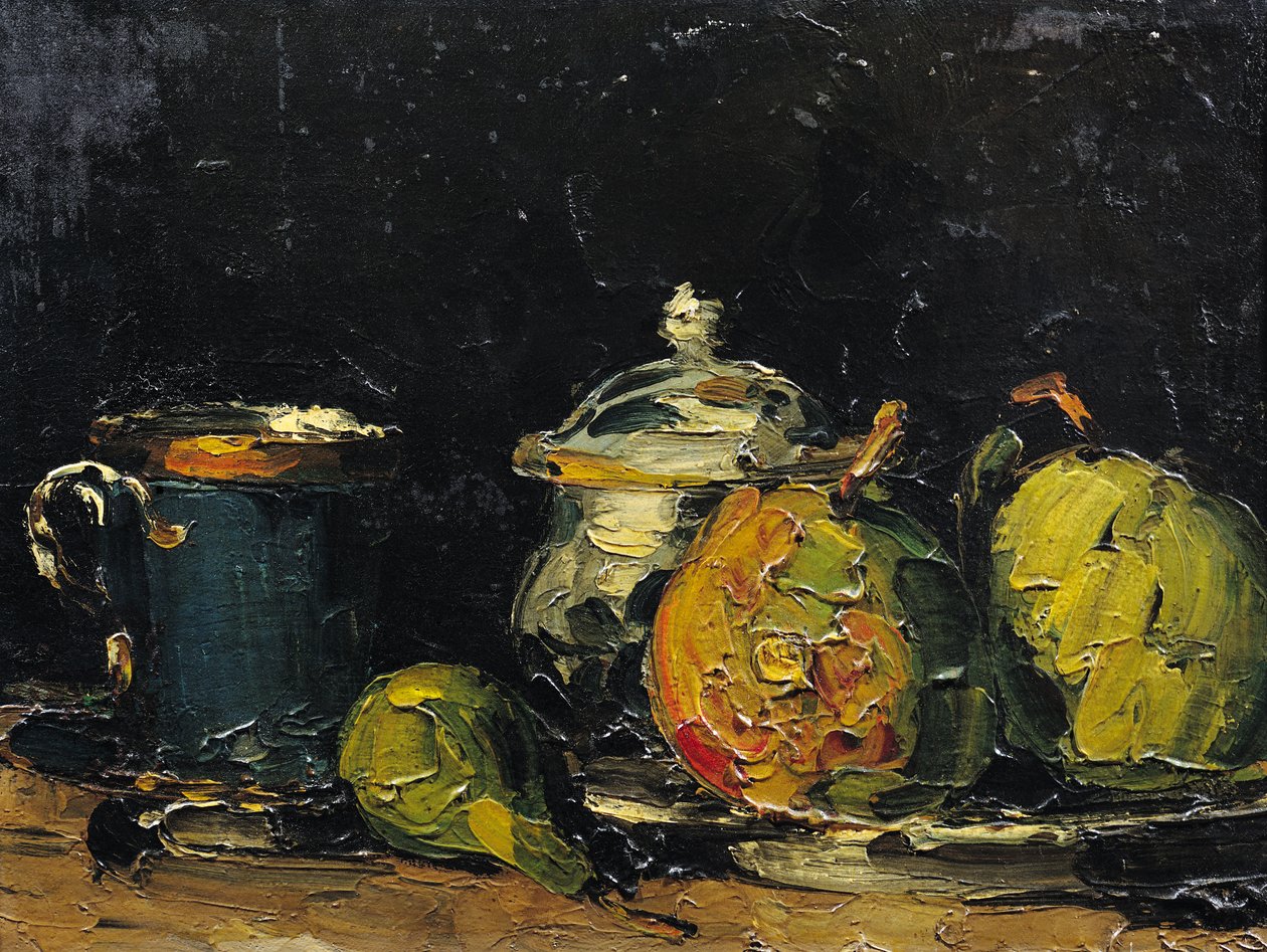 Martwa natura, ok. 1865 r. autorstwa Paul Cézanne